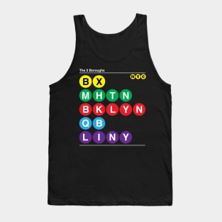 The 5 Boroughs Deluxe Tank Top